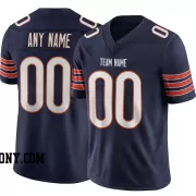 Stitched Customized Navy White White Football Jersey