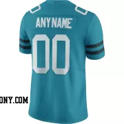 Stitched Customized Teal White White Football Jersey
