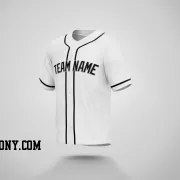 Stitched Customized White Black Black Baseball Jersey